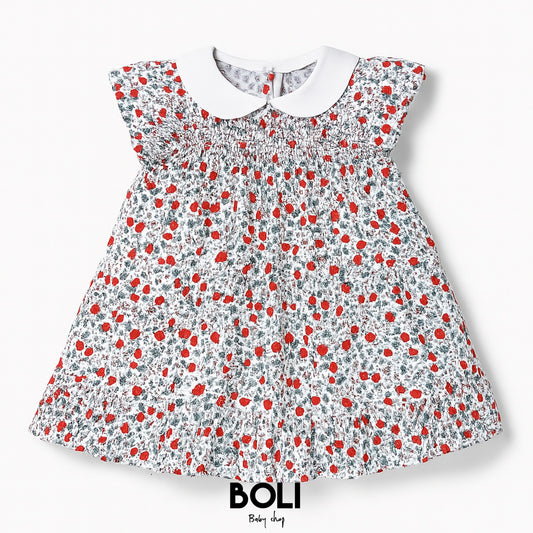 Strawberry Floral Dress