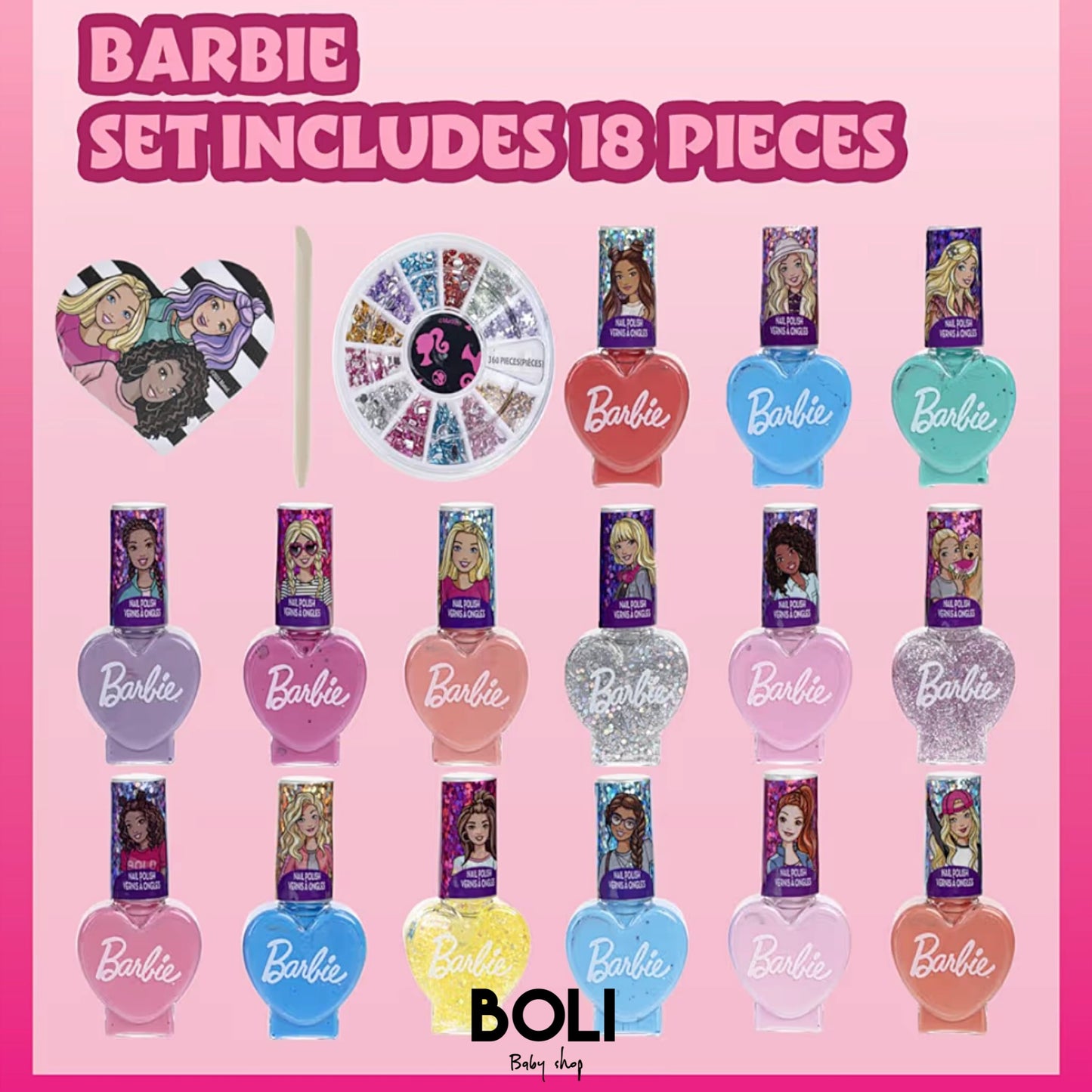 Barbie Nail Polish