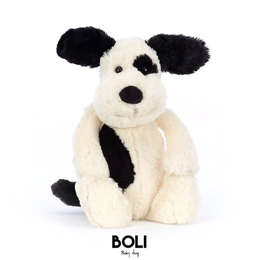 Bashful Black & Cream Puppy