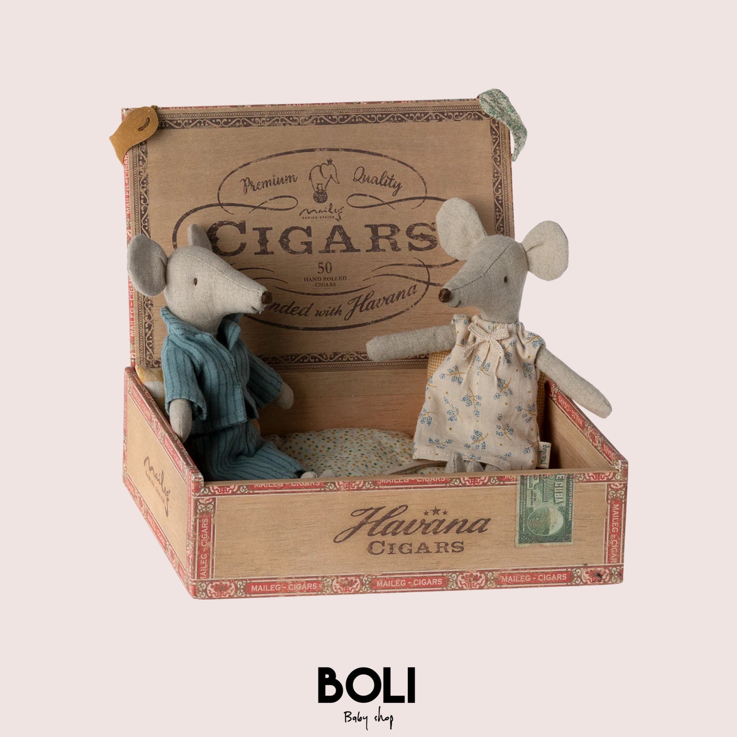 Mum & Dad in Cigar Box
