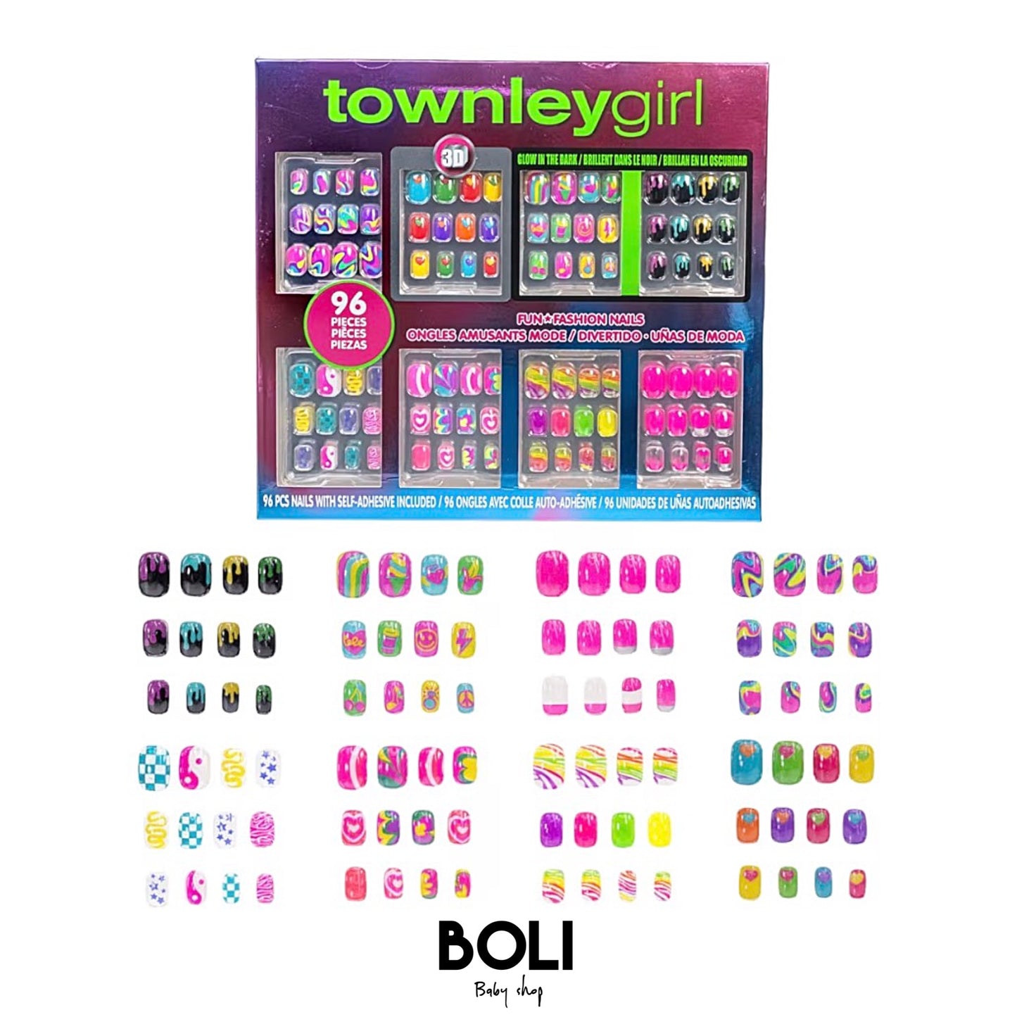 Fun & Fashion Press Nails