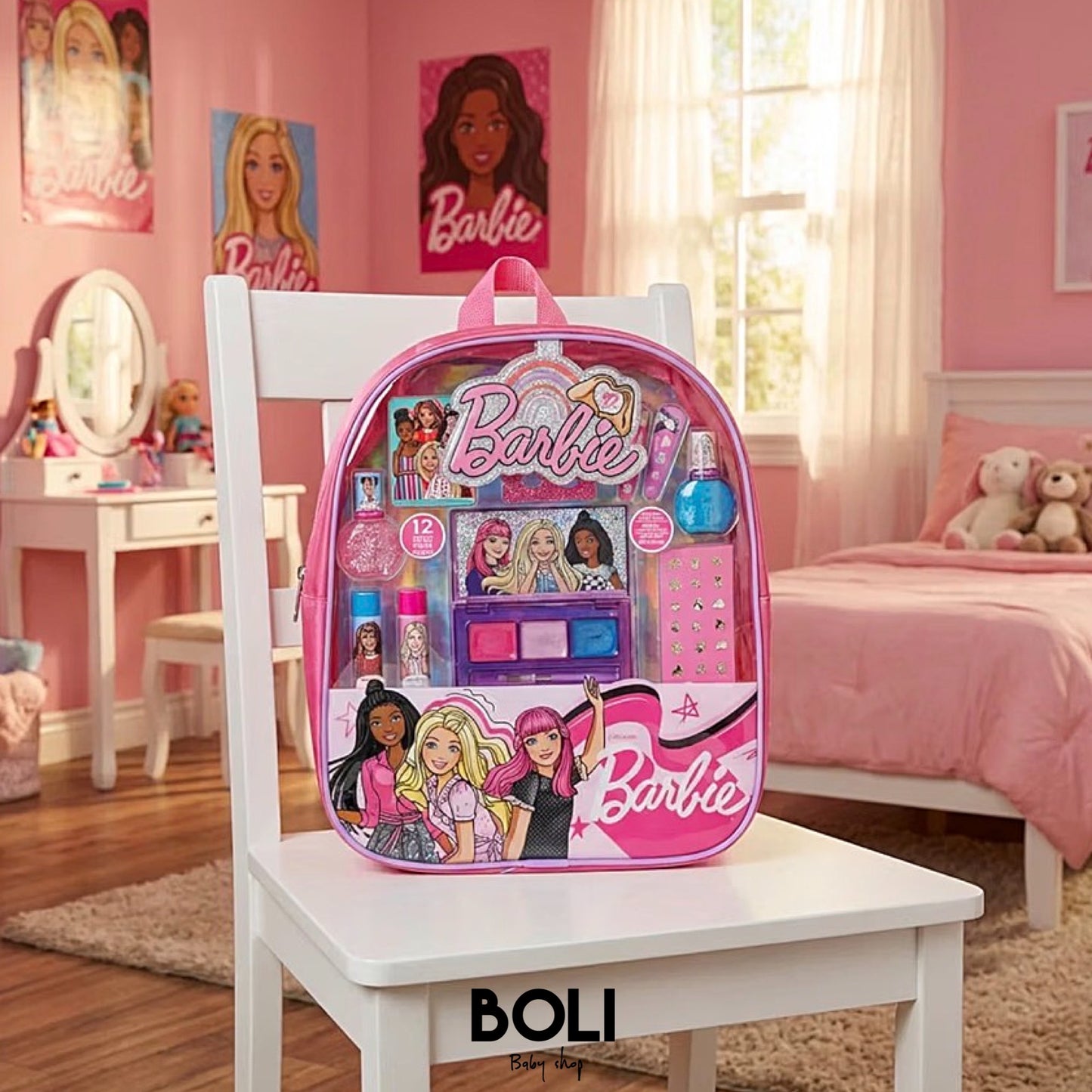 Barbie Mochila de Maquillaje Infantil