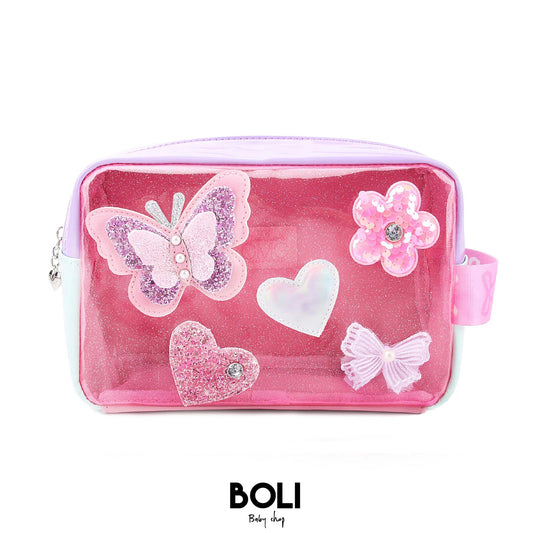 Butterfly Patched Pouch