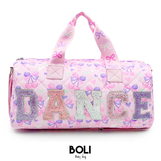 Dance Cherry Bow Duffel Bag