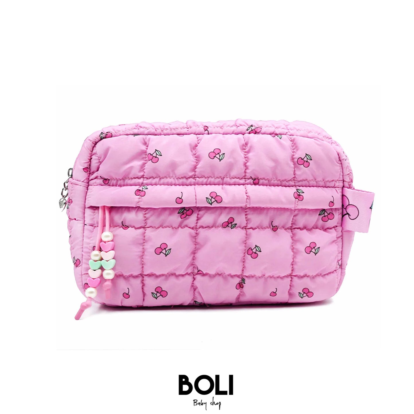 Quilted Scrunchies Strawberry Pouch