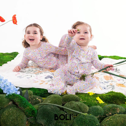 Bunny Blossom Convertible Footie