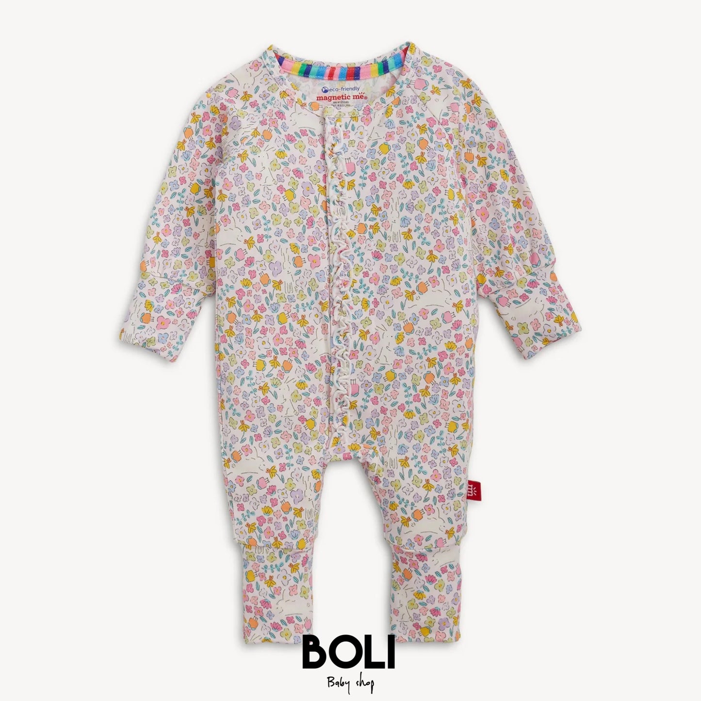Bunny Blossom Convertible Footie