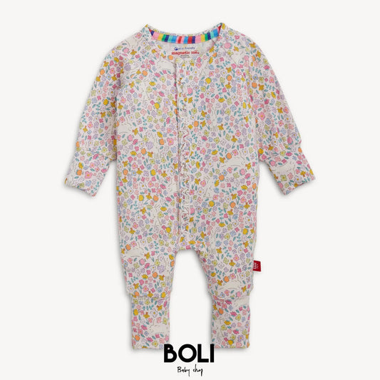 Bunny Blossom Convertible Footie