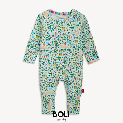 Bunny Garden Convertible Footie