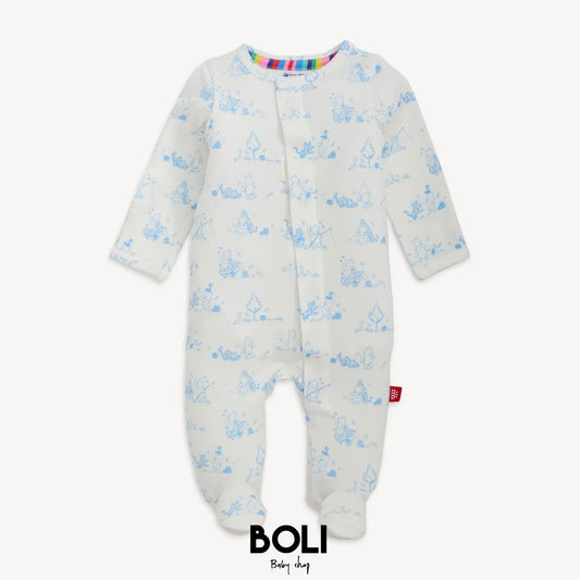 Pooh in the woods Footie