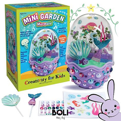 Mini Garden Mermaid craft kit