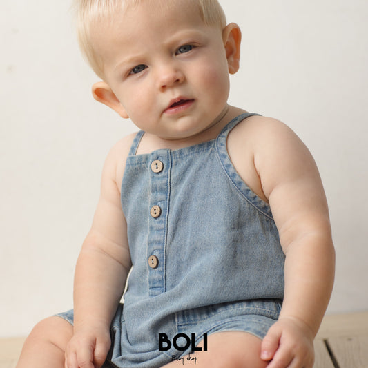 Oakley Romper Chambray