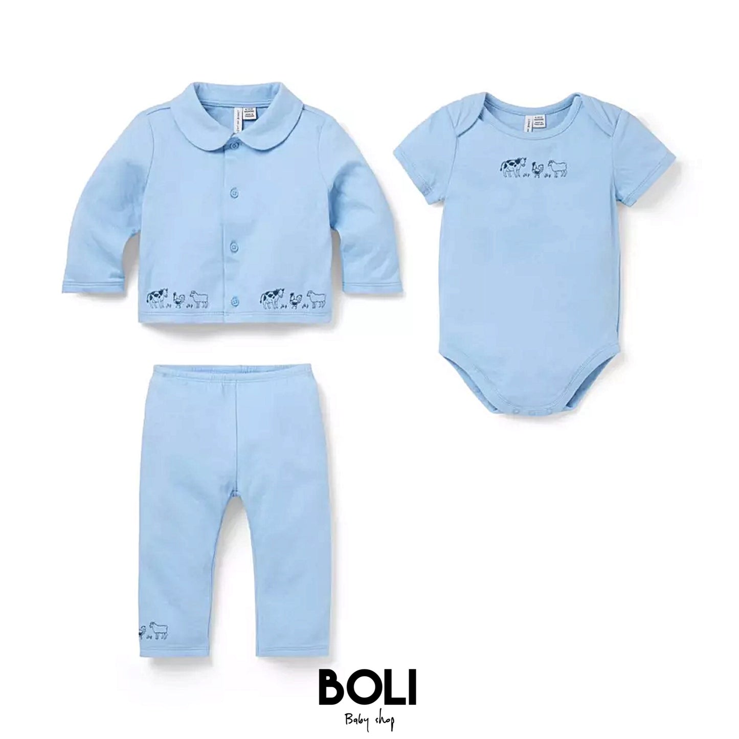 Blue Farm Set