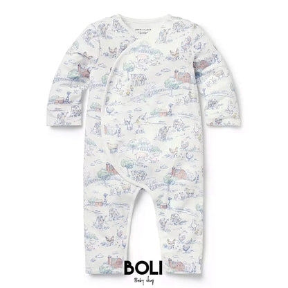 Baby Farm Wrap One-Piece
