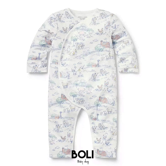 Baby Farm Wrap One-Piece
