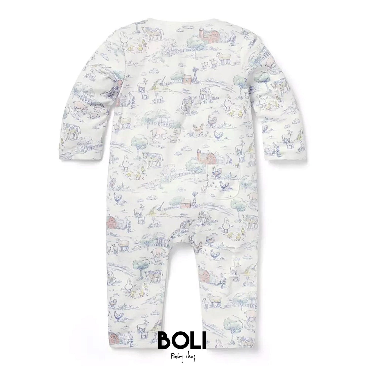 Baby Farm Wrap One-Piece