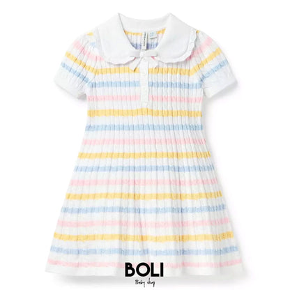 Striped Knit Dress
