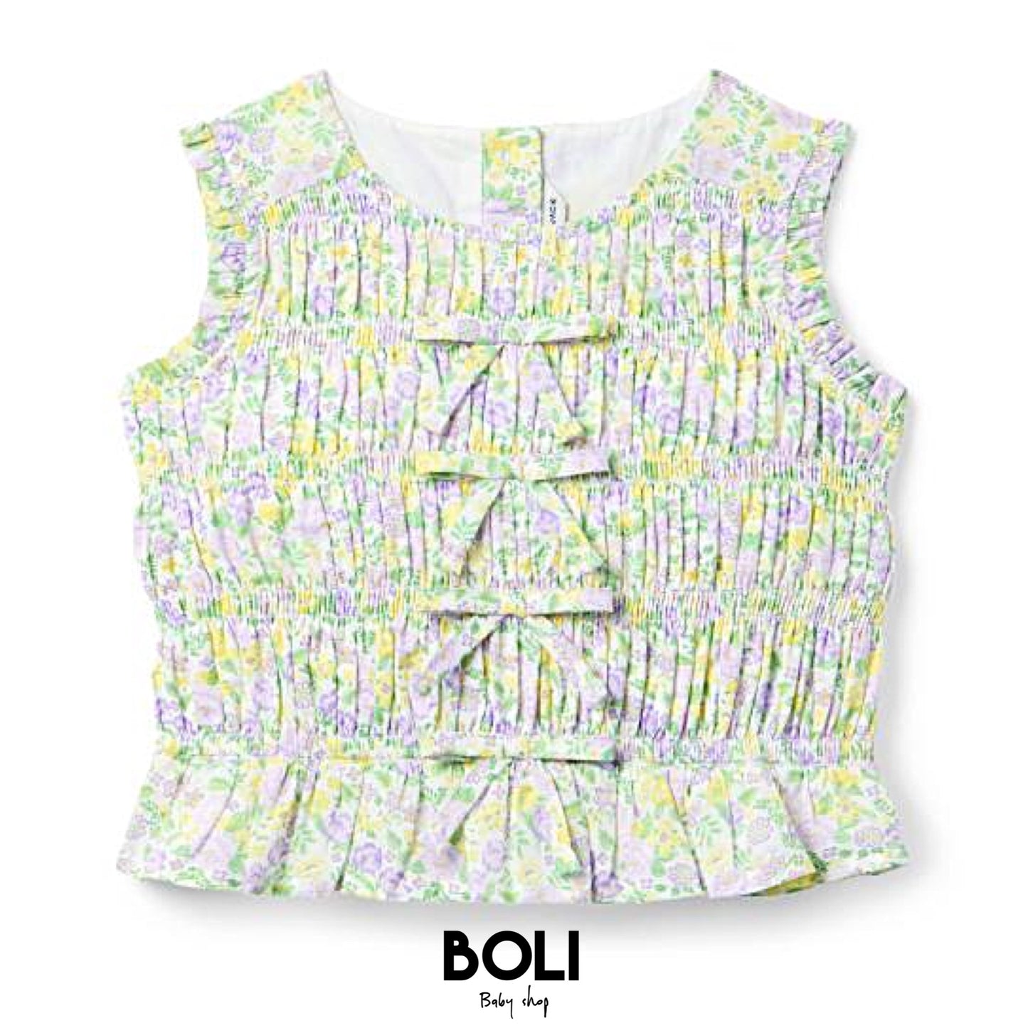 Floral Bow Top