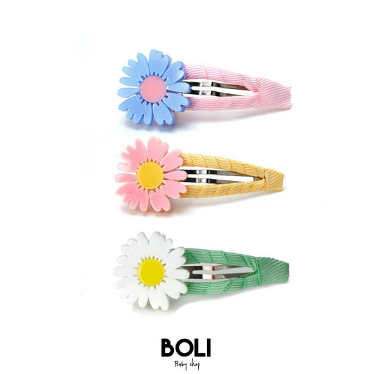 Daisies Snap Clips Set
