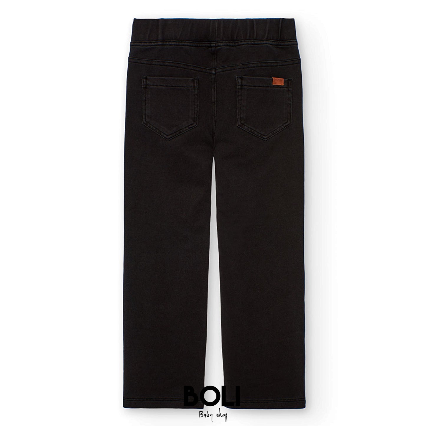 Pantalon Niña Sarga Negro