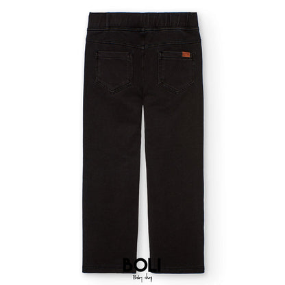 Pantalon Niña Sarga Negro