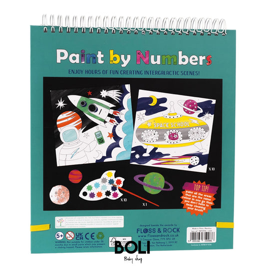 Paint by numbers Space
