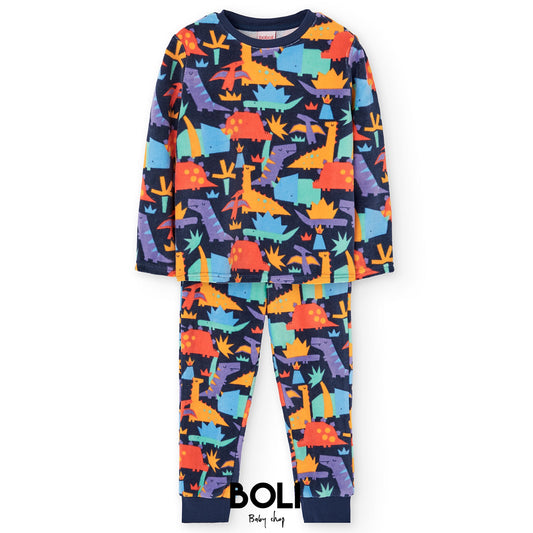 Pijama Velvet Dinos
