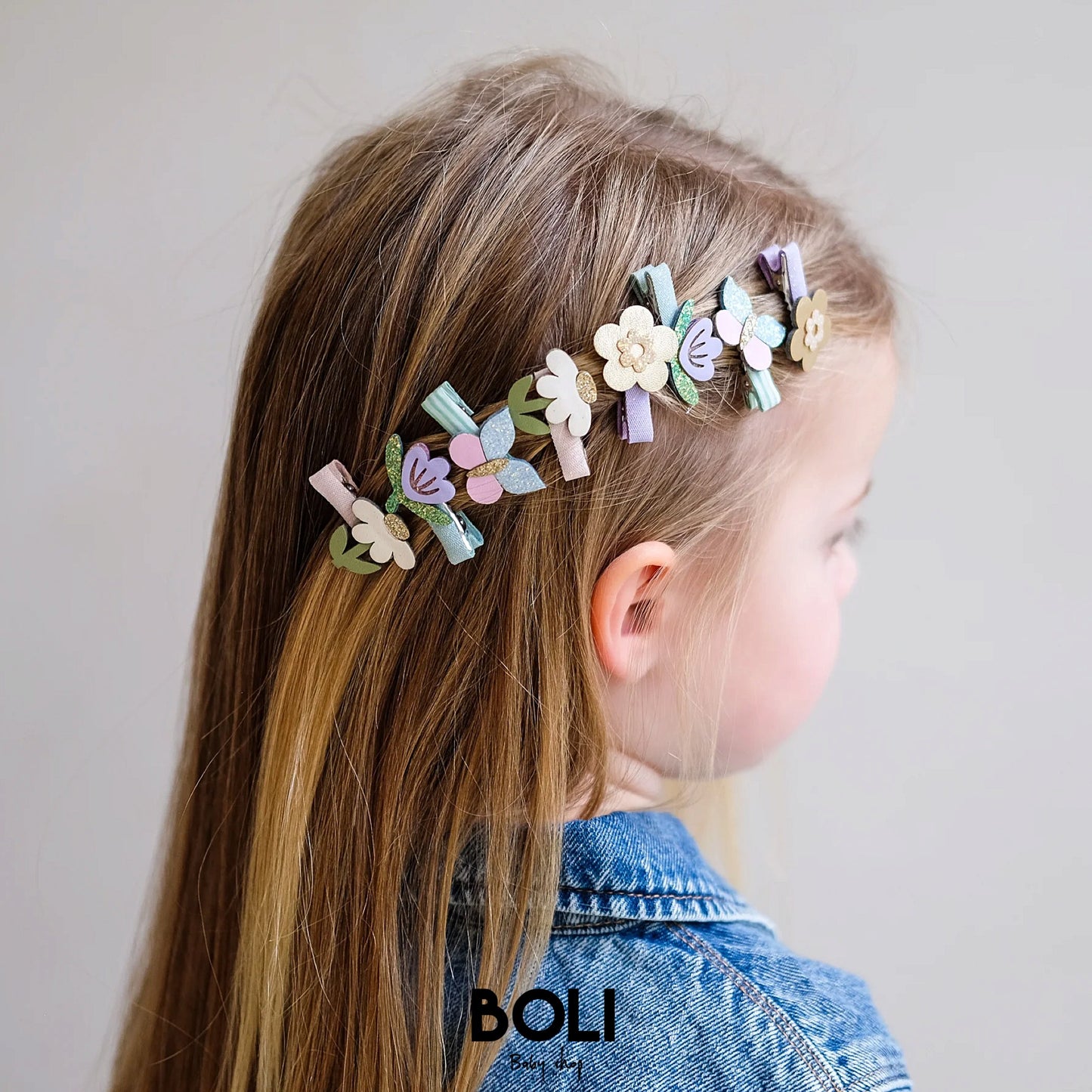 Flower garden mini clips