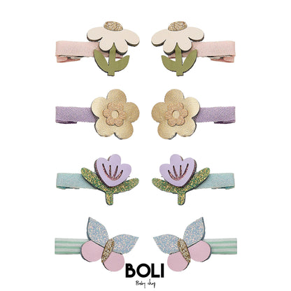 Flower garden mini clips