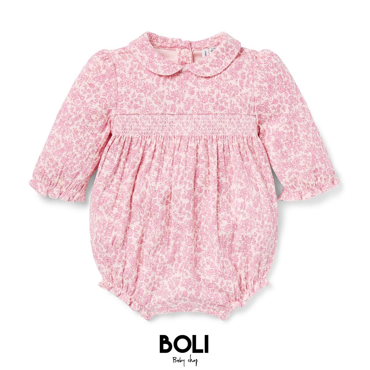 Flower Pointelle Romper