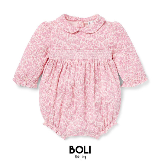 Flower Pointelle Romper