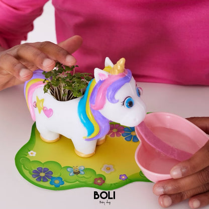Self Watering Plant Pet Unicorn Garden Art Kit