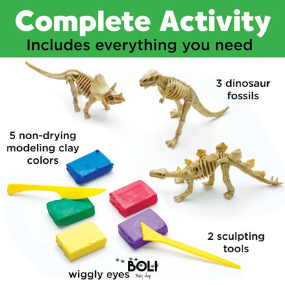 Create with Clay Dinosaurs