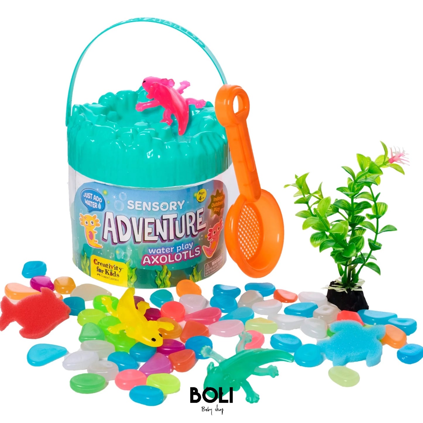 Sensory Adventure Water Play Axolotls