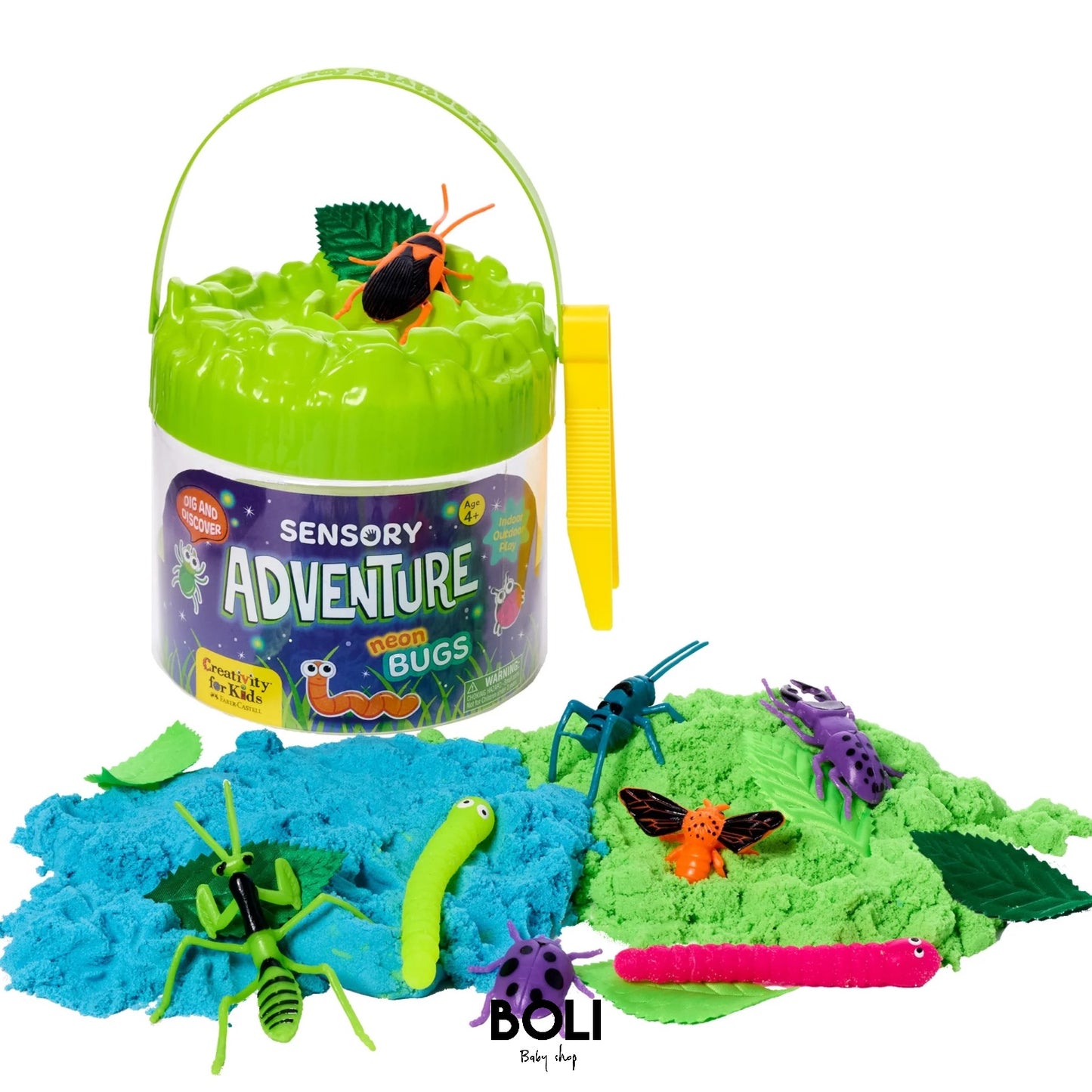 Sensory Adventure Neon Bugs