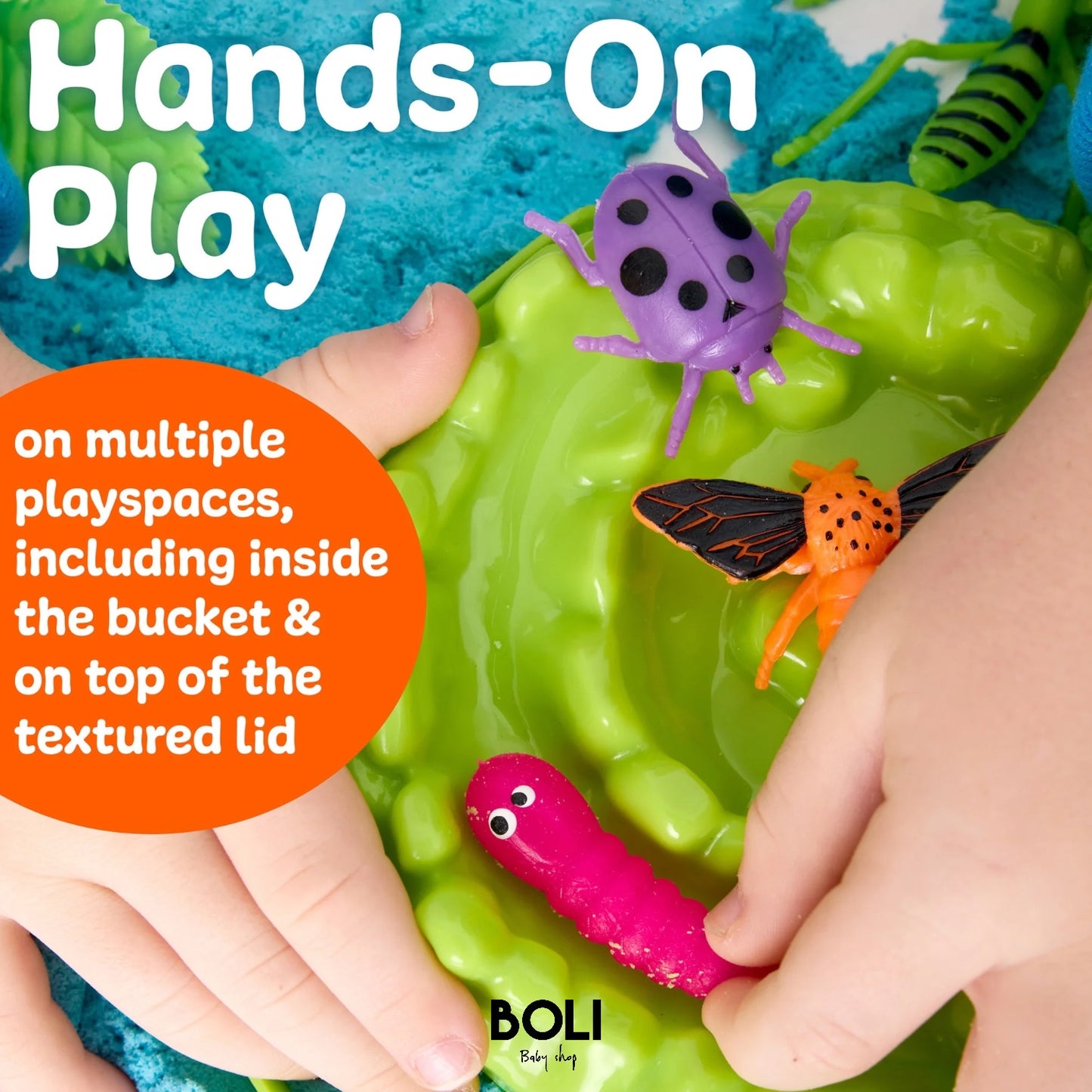 Sensory Adventure Neon Bugs