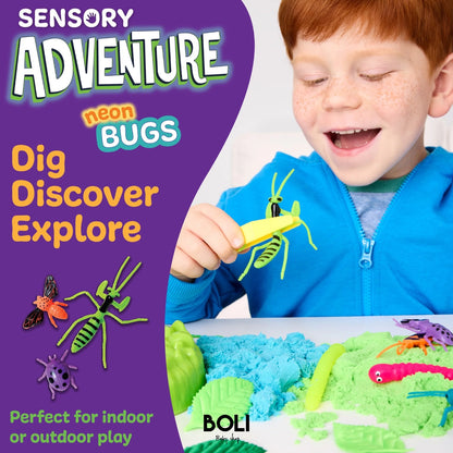 Sensory Adventure Neon Bugs