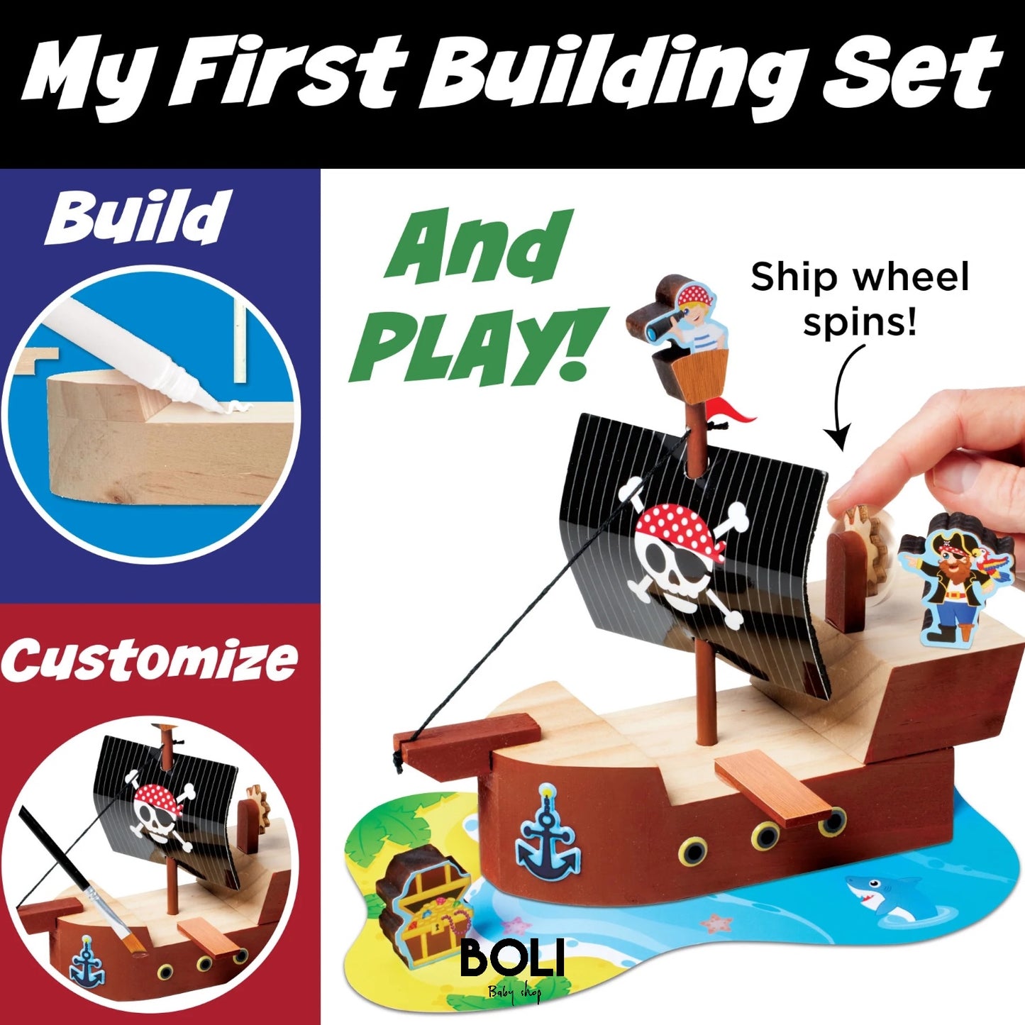 Buildeez! Pirate Ship