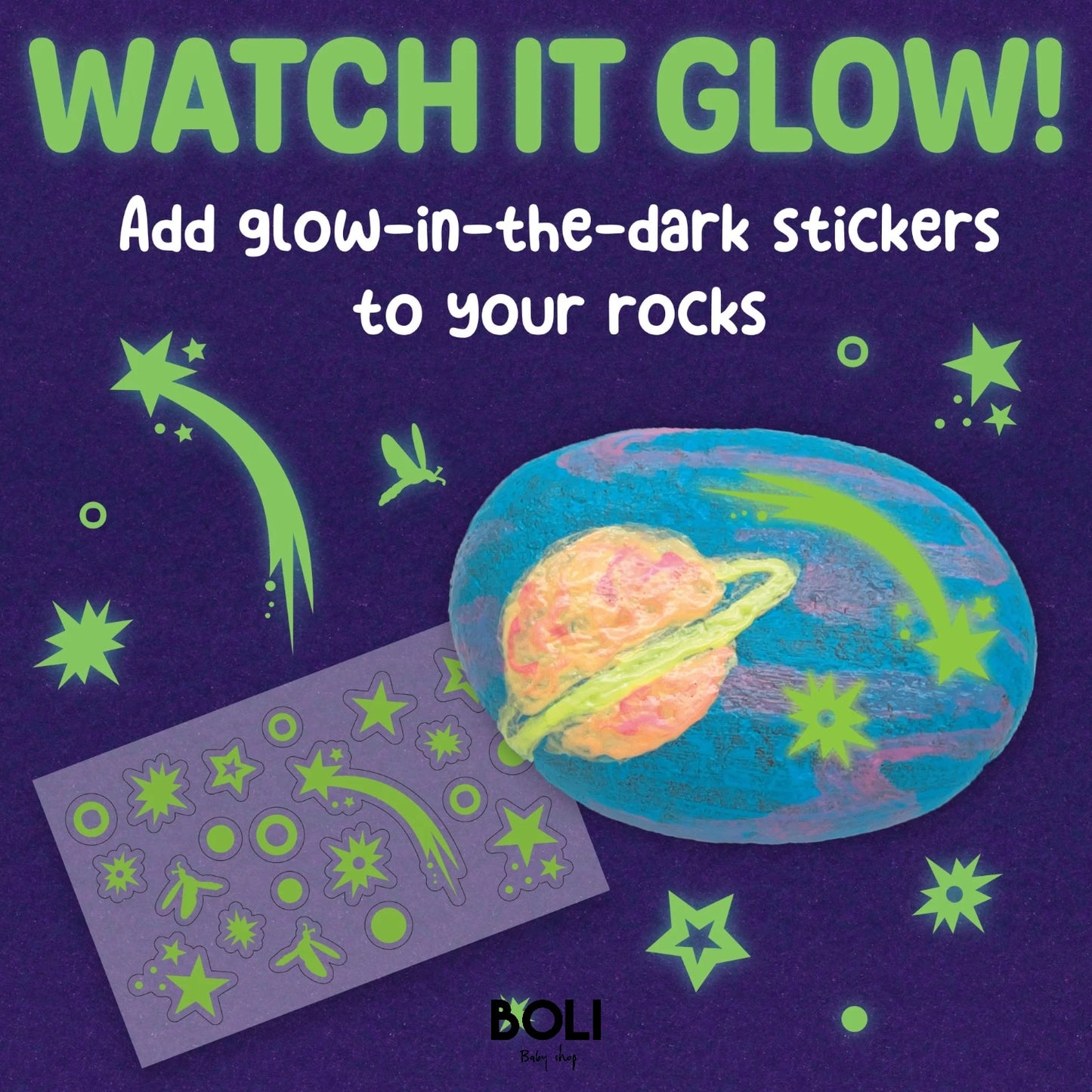 Glow in the Dark Rocks Mini