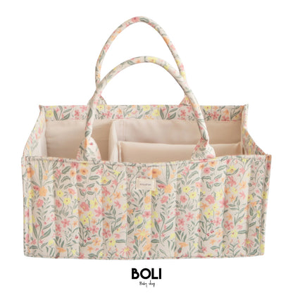 Diaper Caddy Pastel Blooms
