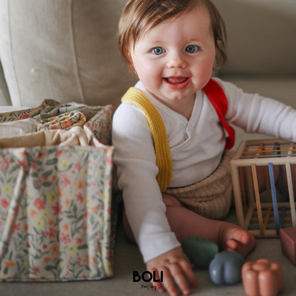 Diaper Caddy Pastel Blooms