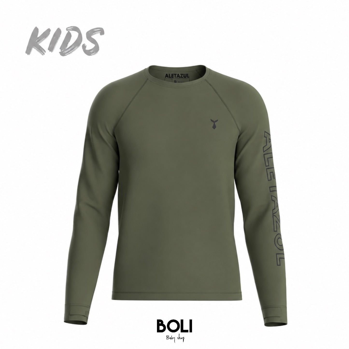 Aleta Azul Long Sleeve Army Green