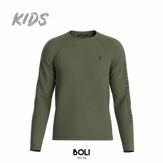 Aleta Azul Long Sleeve Army Green