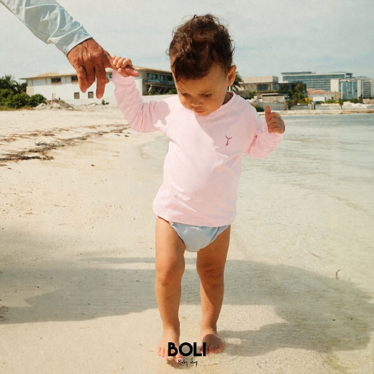 Aleta Azul Long Sleeve Pink