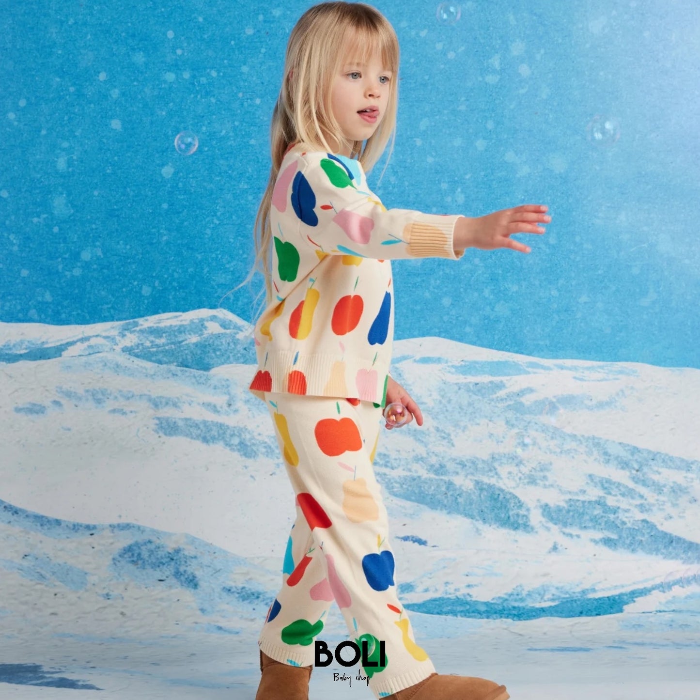 Dream Knit Pant Tiny Orchard