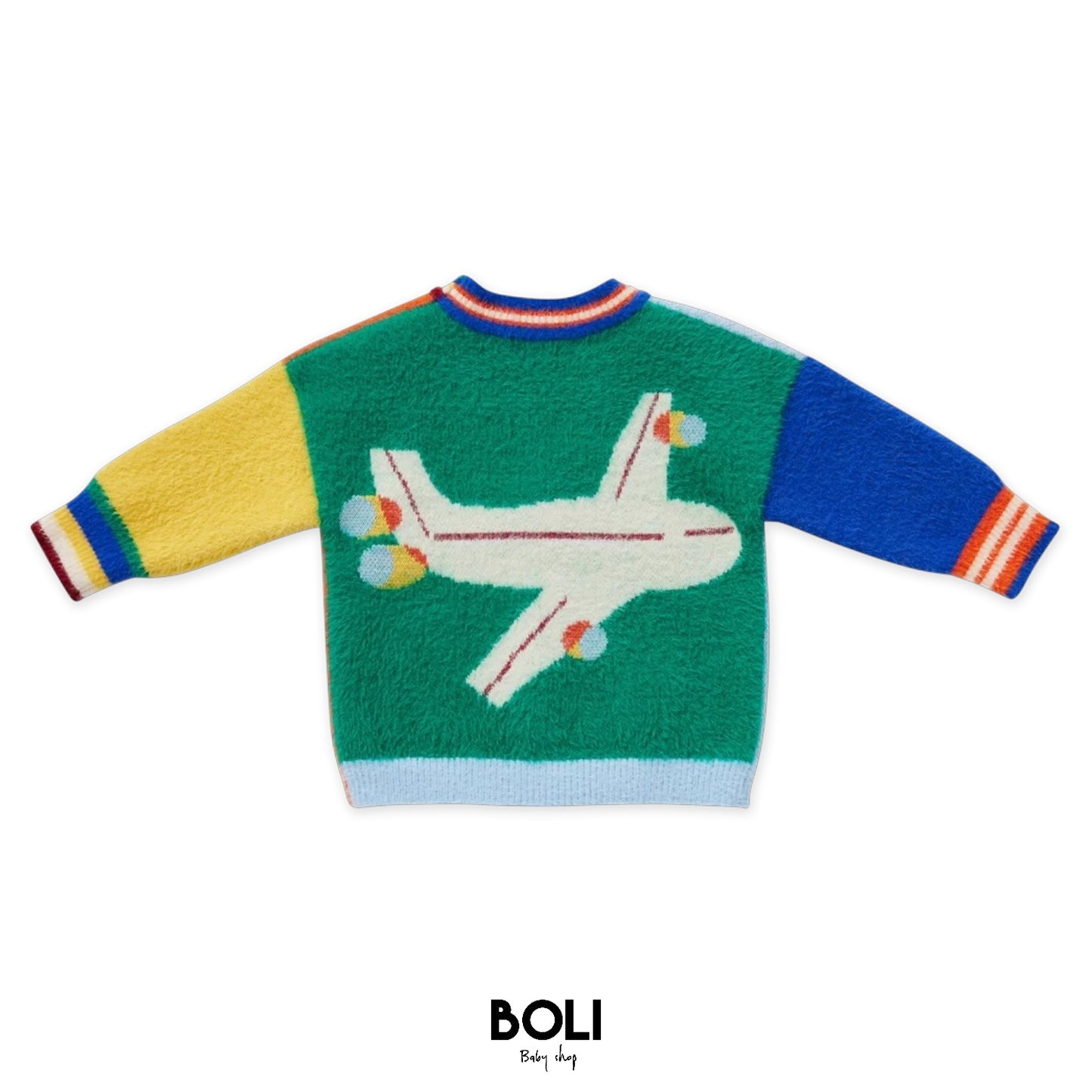 Fluffy Knit Cardigan Beep Beep
