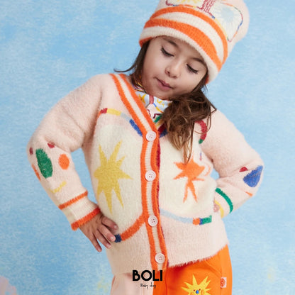 Fluffy Knit Cardigan Flutterby