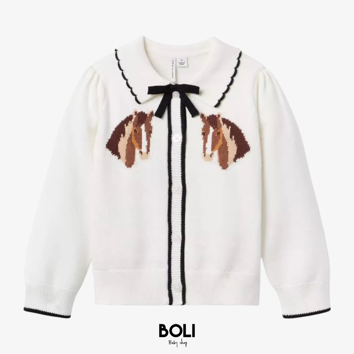 The Equestrian Cardigan
