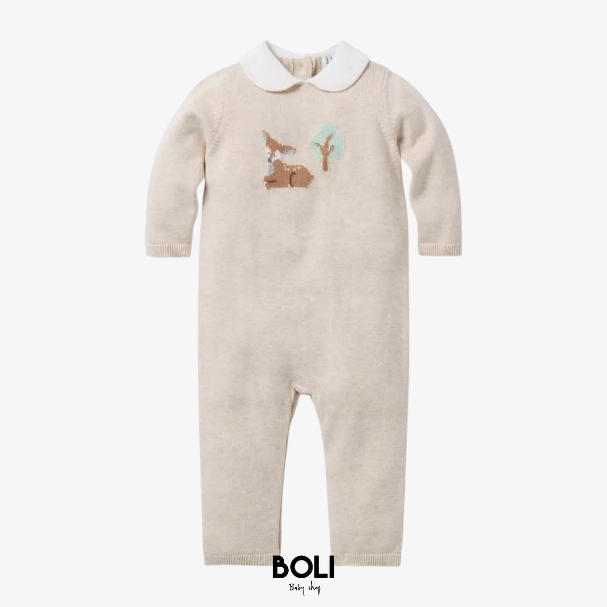 Baby Deer Collared One-Piece