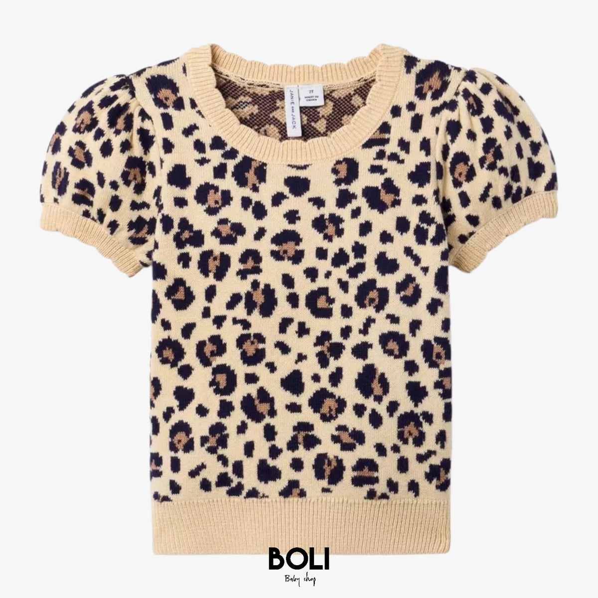 Leopard Sweater Top